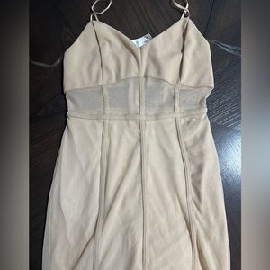 Sheer nude dress *brand new with tags*